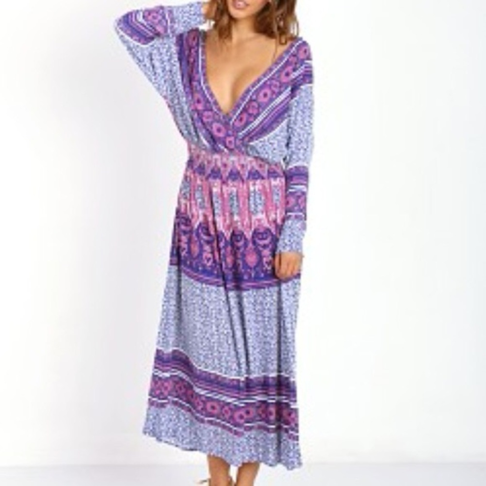 Free People Like A Lady maxi dress, EUC XS
